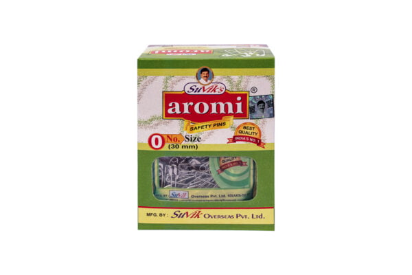 AROMI Safety Pins Size – 0 (10 Pouch) AROMI Safety Pins Size – 0 (10 Pouch)