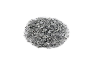 BRASS Safety Pins Size-00 (Nickel Free)