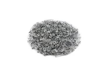 BRASS Safety Pins Size-00 (Nickel Free)